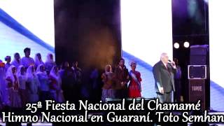 Himno Nacional Argentino en Guaraní por Toto Semhan