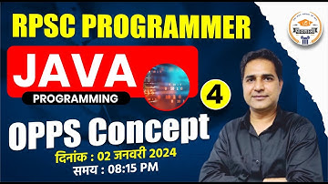 RPSC Programmer OPPS Concept Questions I Java Programming I #4 Computer Programmer Rajasthan