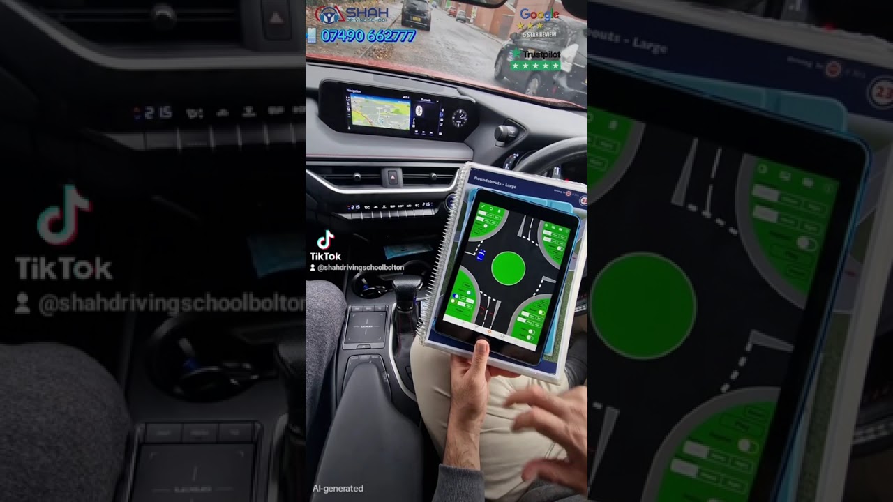 Major roundabout/ shah driving school 