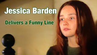 Jessica Barden Something Err Comedic