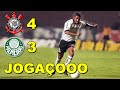 Corinthians 4 x 3 Palmeiras Semifinal Libertadores 2000 1ºJogo