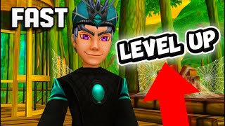 how to level UP fast in Wizard101‼️
