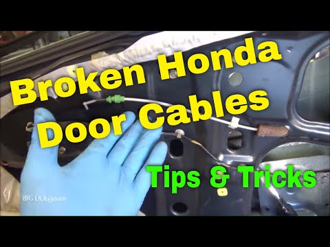 Broken Honda Door Handle Cables - Door Won&rsquo;t Open