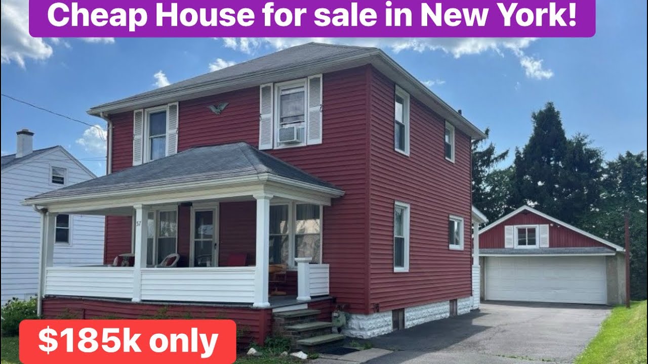 Cheap House for sale in New York. Don’t miss this opportunity. Only 185k! 57 N Arch St, Johnson City
