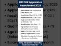 RRC Kolkata Apprentice Naukri 2025 #sarkarinaukri #govtjobs #education #shorts #railway #jobs #viral