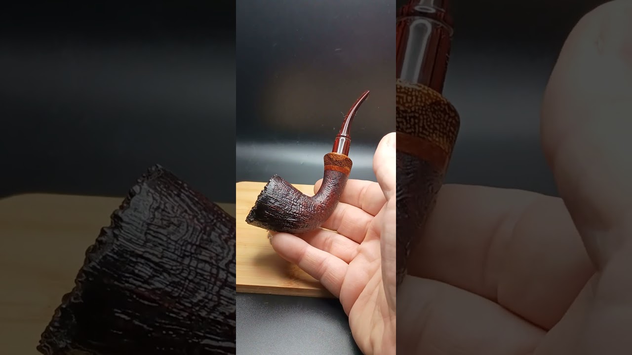 Sandblast Dublin with Marble wood and Ebonite 