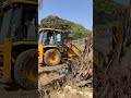 JCB 3DX Plus Powerful Tree Uprooting #jcb #shorts