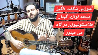 You Won't Believe This Flamenco Fusion Improv Masterclass |آموزش بداهه نوازی گیتار در می مینور