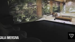 Sala Imersiva interativa para Estande de vendas Praca Henrique Monteiro