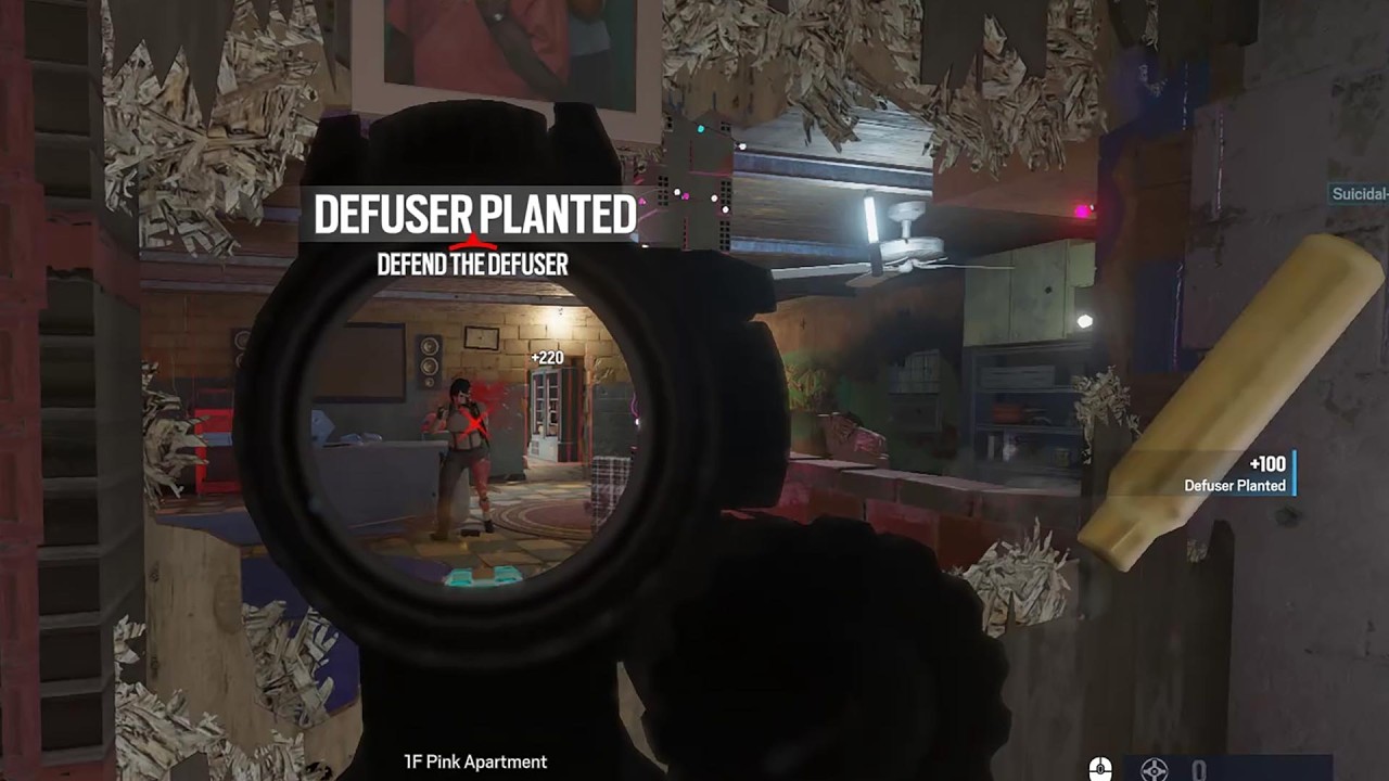 Favela R6s R6S - Amazing bomb plant kill on Favela to win the round - YouTube