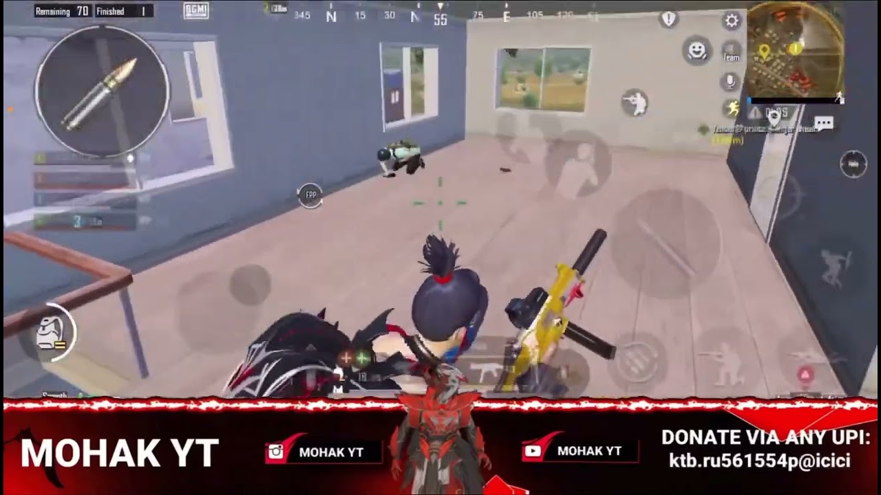 POCHINKI FIGHT 1v3 | Bgmi Clips 