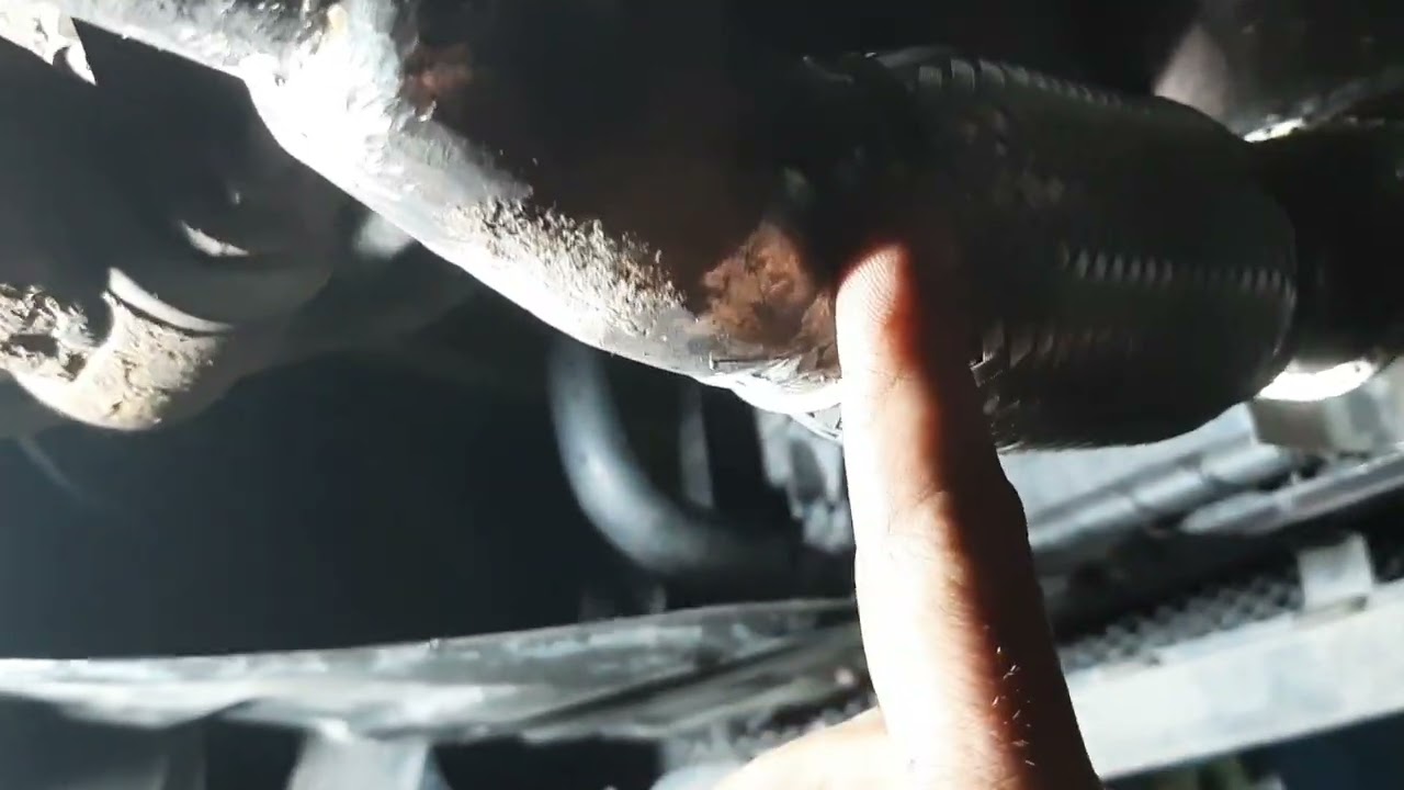 Замена гофры на глушителе в КИА пиканто. - YouTube