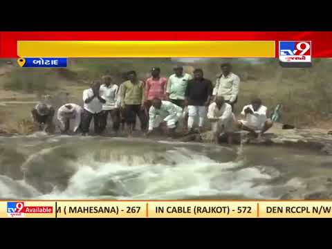 Botad farmers rejoice as authorities release irrigation water from Limbadi dam |TV9GujaratiNews