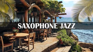 Summer relaxing with Sea Air Romantic Instrumental Saxophone jazz Background Music for Relaxation