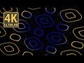 Hypnotic Calming Blue Yellow Abstract Background Video  VJ LOOP NEON 4k Screensaver for Meditation