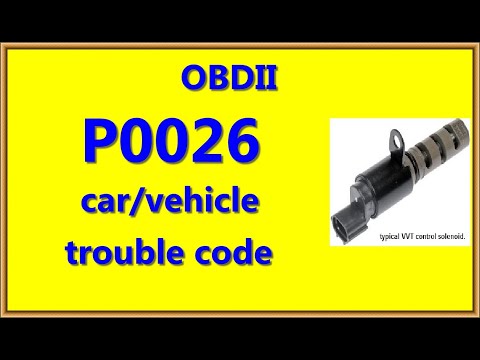 p0026 car/vehicle trouble code fault location,symptoms and causes