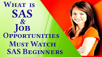 SAS Training Beginners Must Watch Video