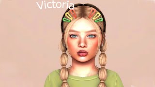 Sims 4 CAS | Victoria CC Folder   Sim Download