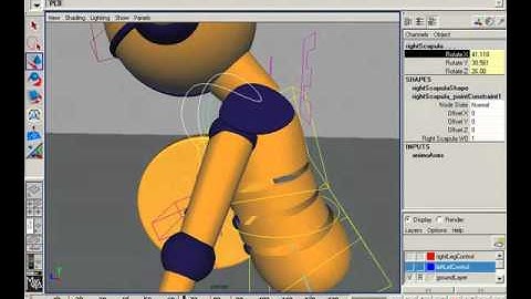 Body Mechanics and Animation Heavy Objects. Part 13. Autodesk Maya