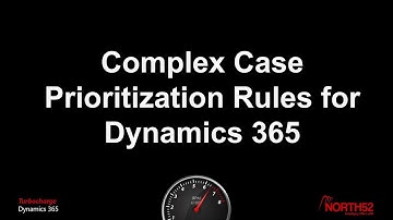 Complex Case Prioritization Rules for Dynamics 365 using North52