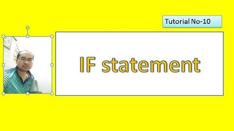 IF statement in Qbasic, Tutorial#10