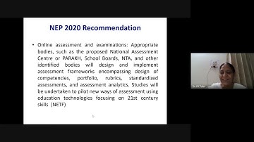 Assessment of Student Performance: Concept, Method and Characteristics || Dr. P K Tulsi ||