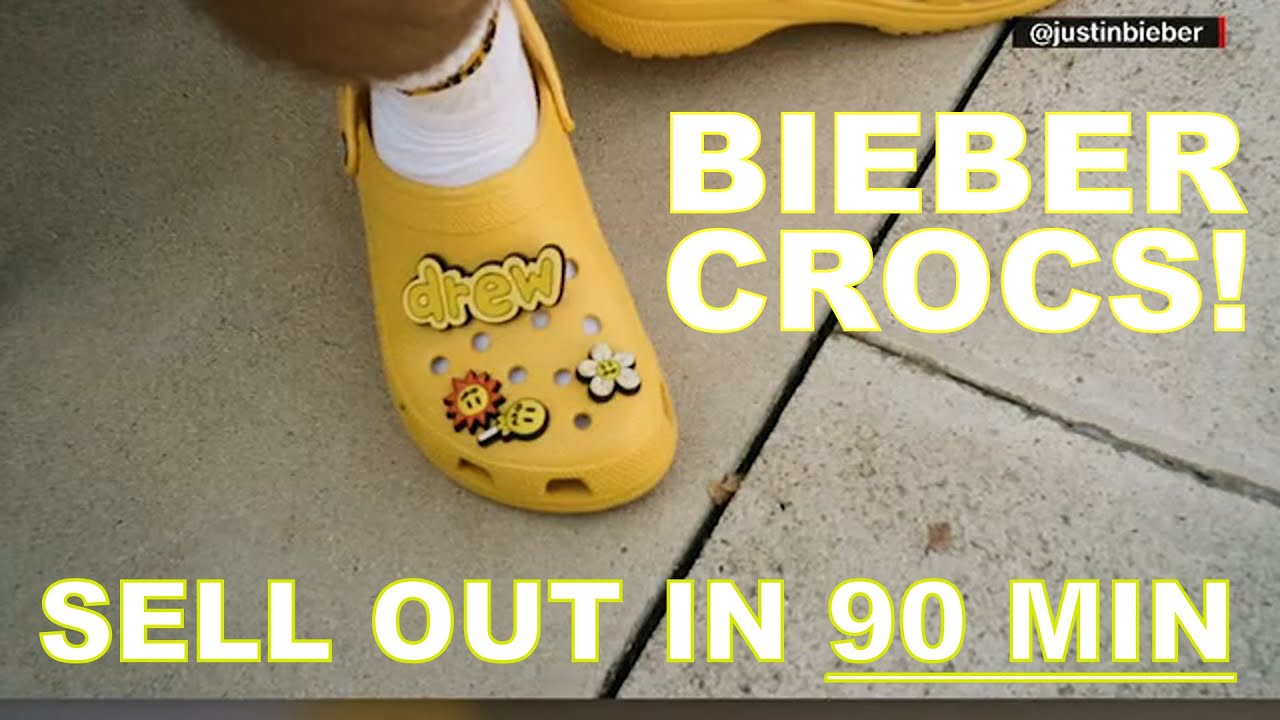 Justin Bieber's new Crocs sell out in minutes, crashes website and ...