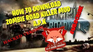 HOW TO DOWNLOAD ZOMBIE ROAD KILLER MOD A.P.K HACKED VERSION // A&H GAMING WARRIORS screenshot 3