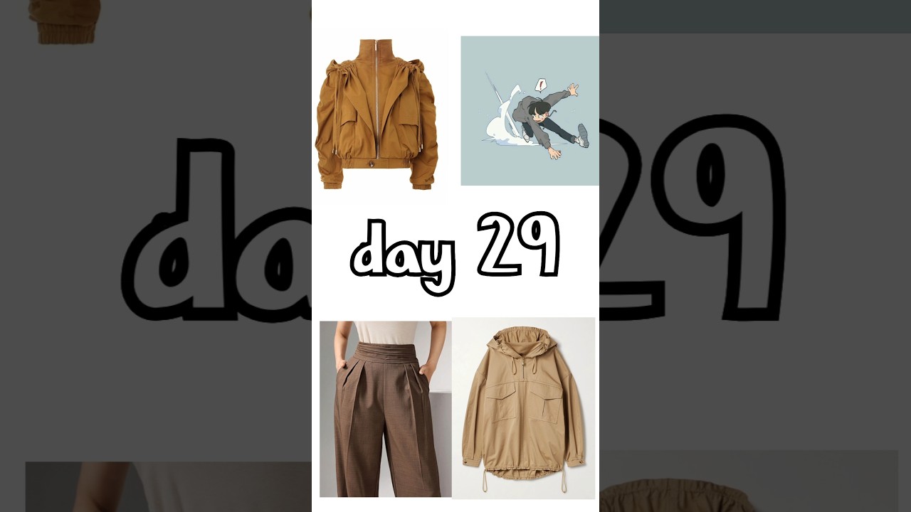 day 29!! lol this felt so chaotic (making AND watching) 