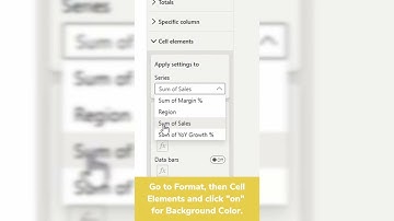 Conditional Formatting - Power BI Tips