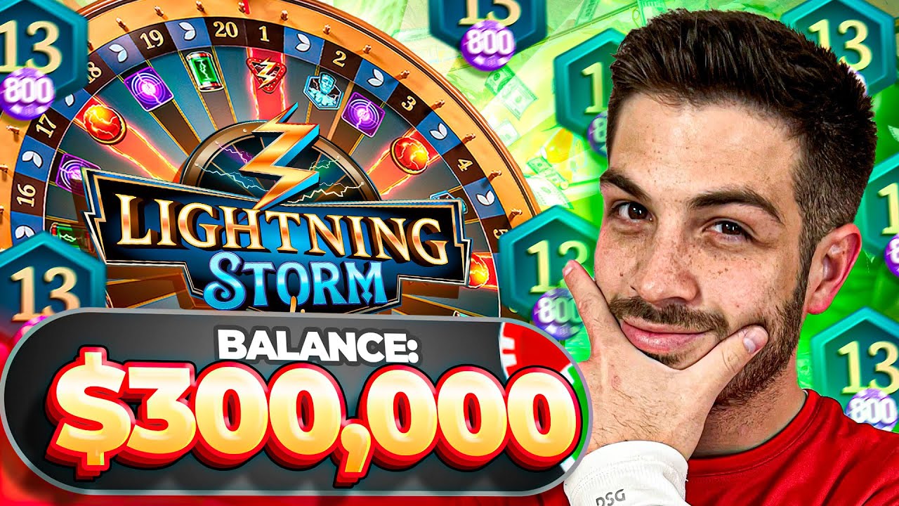 I BROUGHT $300,000 TO LIGHTNING STORM!!! ($12,000 SPINS) - YouTube