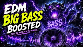 EDM MIX BIG BASS BOOSTED 2026 | Full Bass No Limit