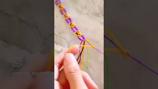 #halloween #tutorial is now up on my channel! #howtomake #friendshipbracelet #jackolantern #easydiy