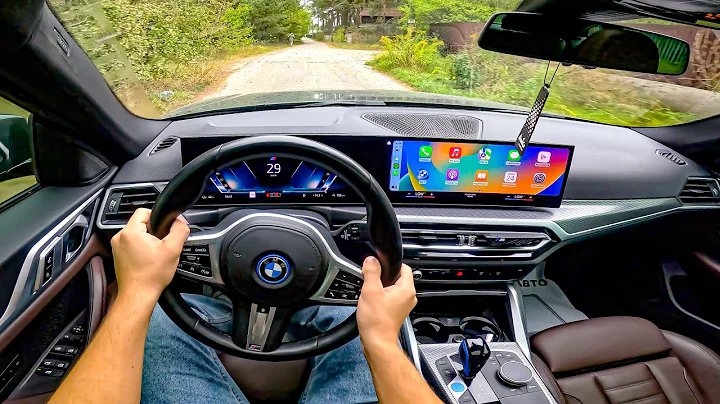 2022 BMW i4 eDrive40 - POV TEST DRIVE