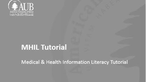 MHIL Tutorial-11- MEDLINE(OVID)- KEYWORD Searching