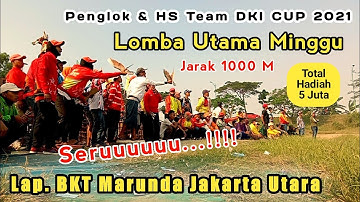 Cuplikan Lomba Utama Minggu Jarak 1000 M Lap. BKT Marunda Jakarta Utara || 18 Juli 2021