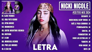 Nicki Nicole Top Tendencia 2024 (Letra\Lyrics) Colección De Exitos y Mejores canciones 2024 - Album