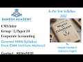 CMA Inter Group 2 | Corporate Accounting | Accounting for Shares and Debentures class 1 in English