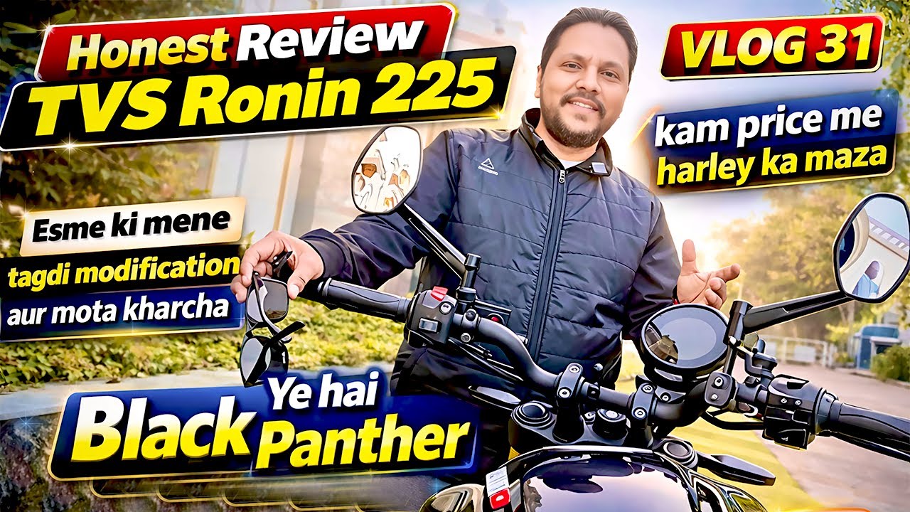 Honest Review TVS RONIN 225| Esme ki tagdi modification aur mota kharcha#tvs#RoninModification#viral