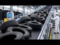 What Happens to Old Tires Inside a Massive Tire Recycling Factory