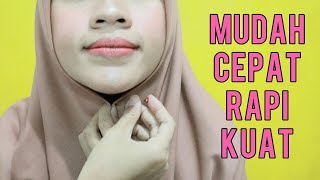 CARA MUDAH MENGGUNAKAN JARUM PENTUL TIDAK MERUSAK HIJAB