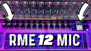 RME 12 Mic Unboxing & Wiring Setup with Audio Examples