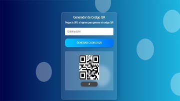 Generador de código QR en HTML CSS y JavaScript | Generador de códigos QR en JavaScript