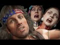 Who Roasts & Teases Rambo the Best? ( Relationship Banter Intro Dialogues ) MK 11