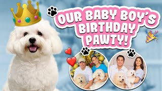 OUR BABY BOY&#39;S BIRTHDAY PAWTY! (HAPPY 1ST BIRTHDAY PARTY FOR MY DOG DUKE!) | Maja Salvador