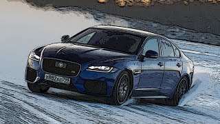 JAGUAR F-PACE, XE и XF S НА ЛЕДОВОЙ ТРАССЕ - Эй, Базилье!