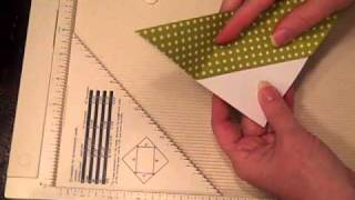 113. Technique: How to make Card Corners for your Paper Projects 