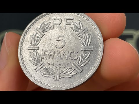 1950 France 5 Francs Coin • Values, Information, Mintage, History, and More