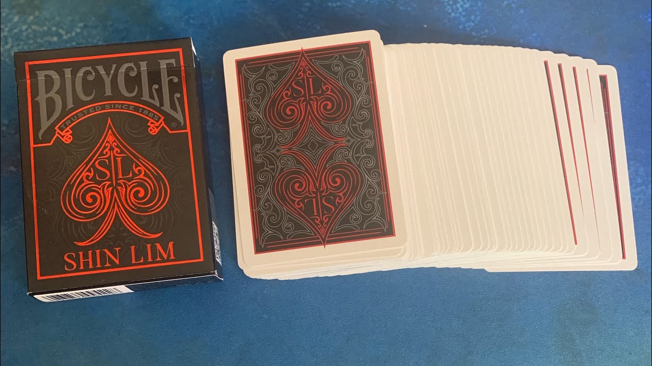UNBOXING nových kouzelnických karet BICYCLE Shin Lim.