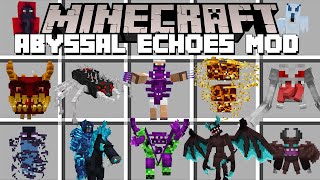 Minecraft ABYSSAL ECHOES / SCARY MOBS MOD! (Minecraft Mods)